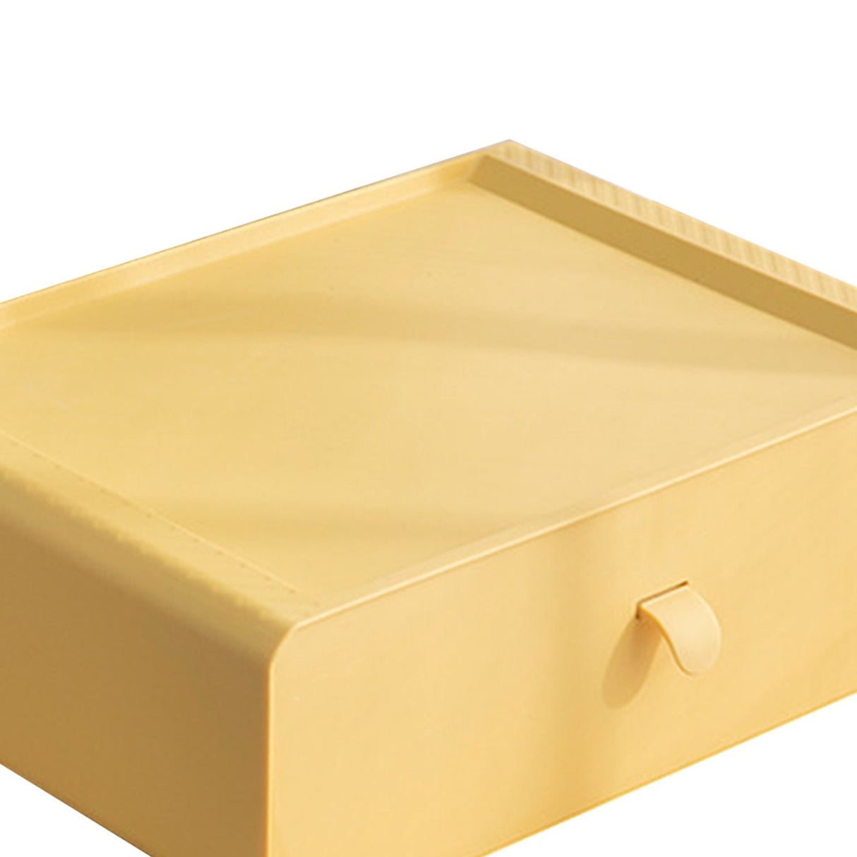Underwear Storage Box Plastic 15 Grid Compartment Drawer Desktop Accessories for Socks Bras Yellow