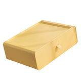Underwear Storage Box Plastic 15 Grid Compartment Drawer Desktop Accessories for Socks Bras Yellow - Extra Image