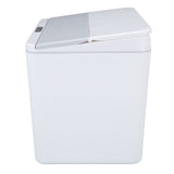 Smart Trash Can 8L Capacity Touchless USB Rechargeable Automatic Induction Electric Waste Bins for Bathroom Kitchen Living Room - Top-Down View