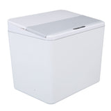Smart Trash Can 8L Capacity Touchless USB Rechargeable Automatic Induction Electric Waste Bins for Bathroom Kitchen Living Room - 45-Degree Angle