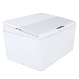Smart Trash Can 6L Capacity Touchless USB Rechargeable Automatic Induction Electric Waste Bins for Bathroom Kitchen Bedroom - 45-Degree Angle