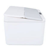 Smart Trash Can 6L Capacity Touchless USB Rechargeable Automatic Induction Electric Waste Bins for Bathroom Kitchen Bedroom