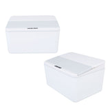 Smart Trash Can 6L Capacity Touchless USB Rechargeable Automatic Induction Electric Waste Bins for Bathroom Kitchen Bedroom