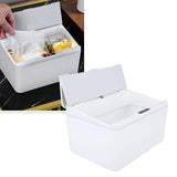 Smart Trash Can 6L Capacity Touchless USB Rechargeable Automatic Induction Electric Waste Bins for Bathroom Kitchen Bedroom