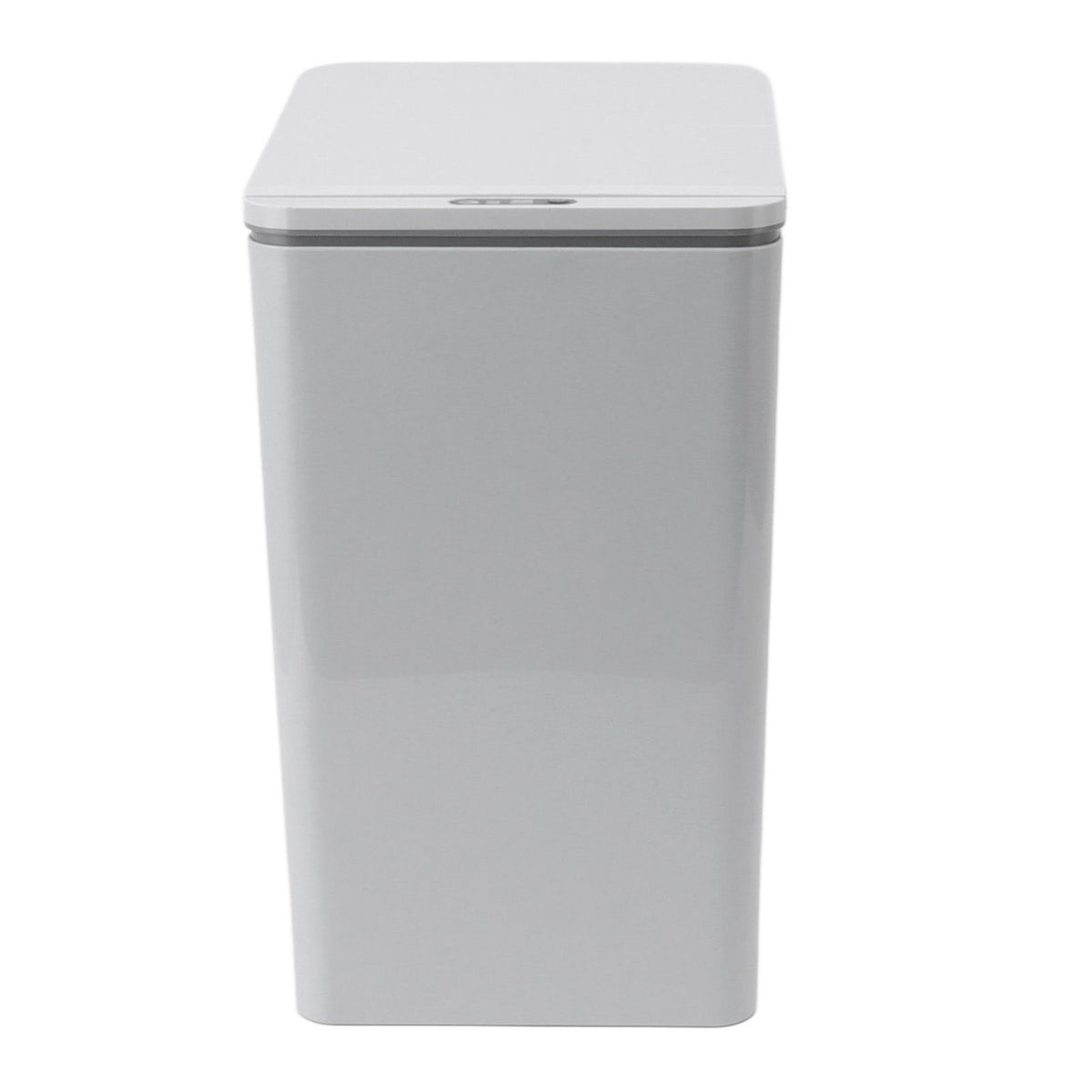 Desktop Sensor Trash Can USB Charging Foldable Lid 9L Intelligent Induction Garbage Bin for Bedroom Bathroom Office Grey