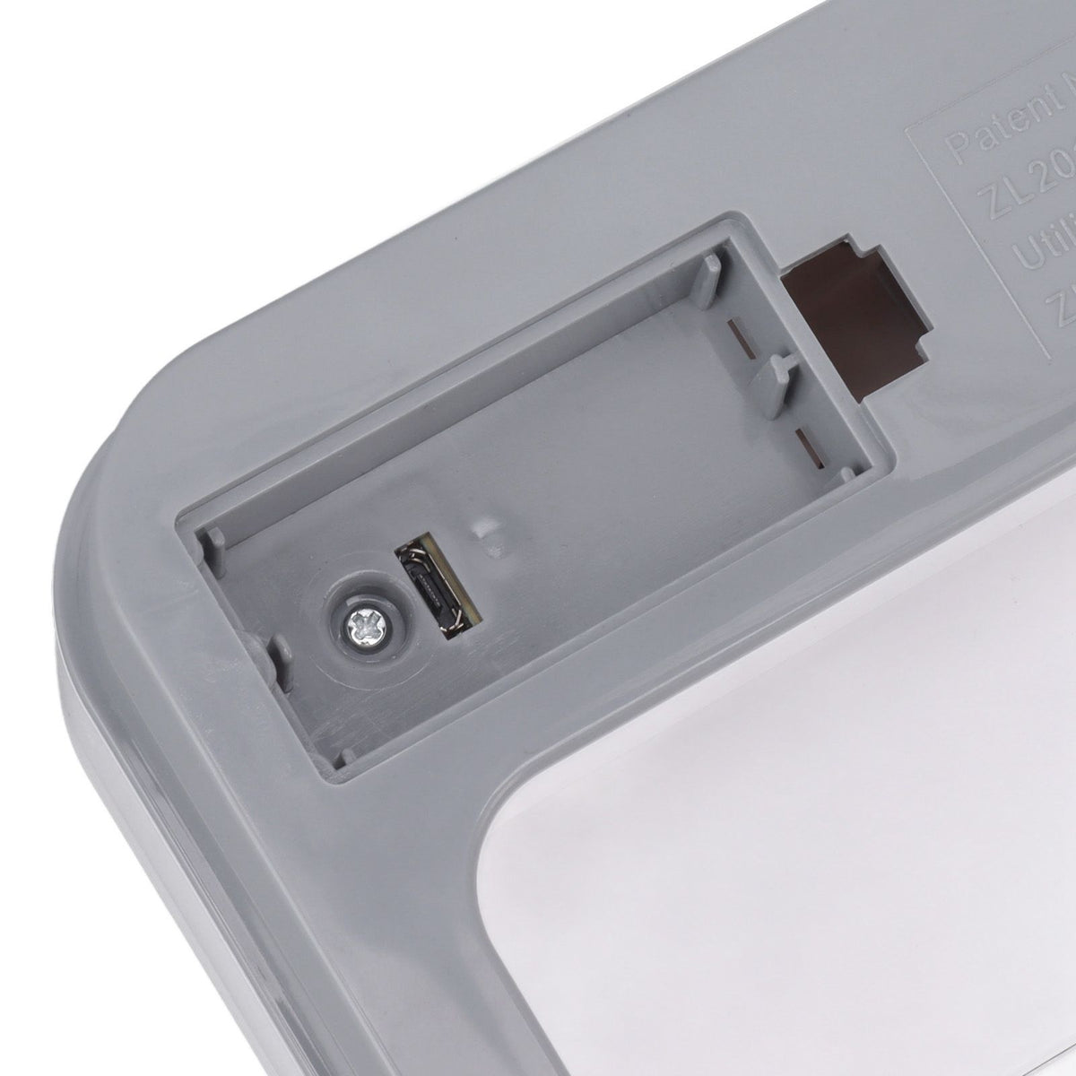 Desktop Sensor Trash Can USB Charging Foldable Lid 9L Intelligent Induction Garbage Bin for Bedroom Bathroom Office Grey