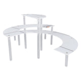 Acrylic Display Stand Transparent 3 Tiered Product Food Dessert Stand Round Display Riser Detachable Display Shelf for Home Restaurant Office Store - Extra Image