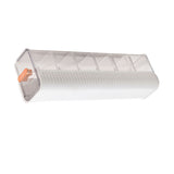 Wall Underwear Organizer Detachable Dustproof Moistureproof Wall Mount Drawer Organizer for Bedroom Home White - Front View