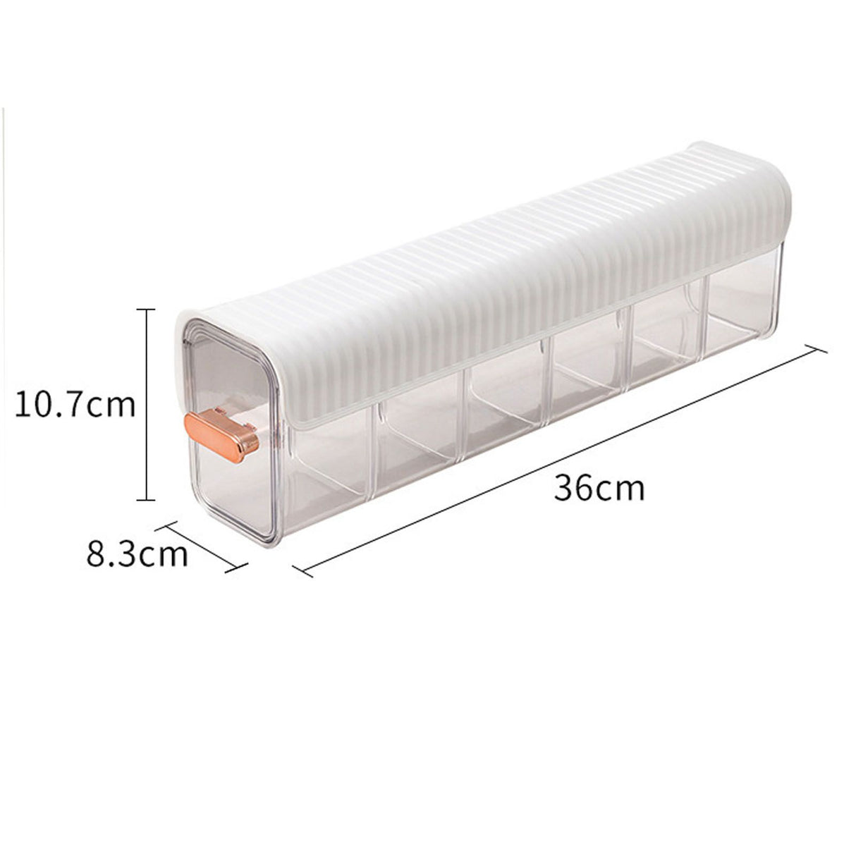 Wall Underwear Organizer Detachable Dustproof Moistureproof Wall Mount Drawer Organizer for Bedroom Home White