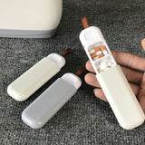 Home Portable Small Medicine Box One Day Dispensing Medicine Box with Dispensing Box Mini Medicine Dispensing Box Beige