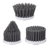 3PCS Electric Spin Scrubber Head Cordless Cleaning Scrubber Brush Head for Replacement Small Disc, Large Disc, Pointy