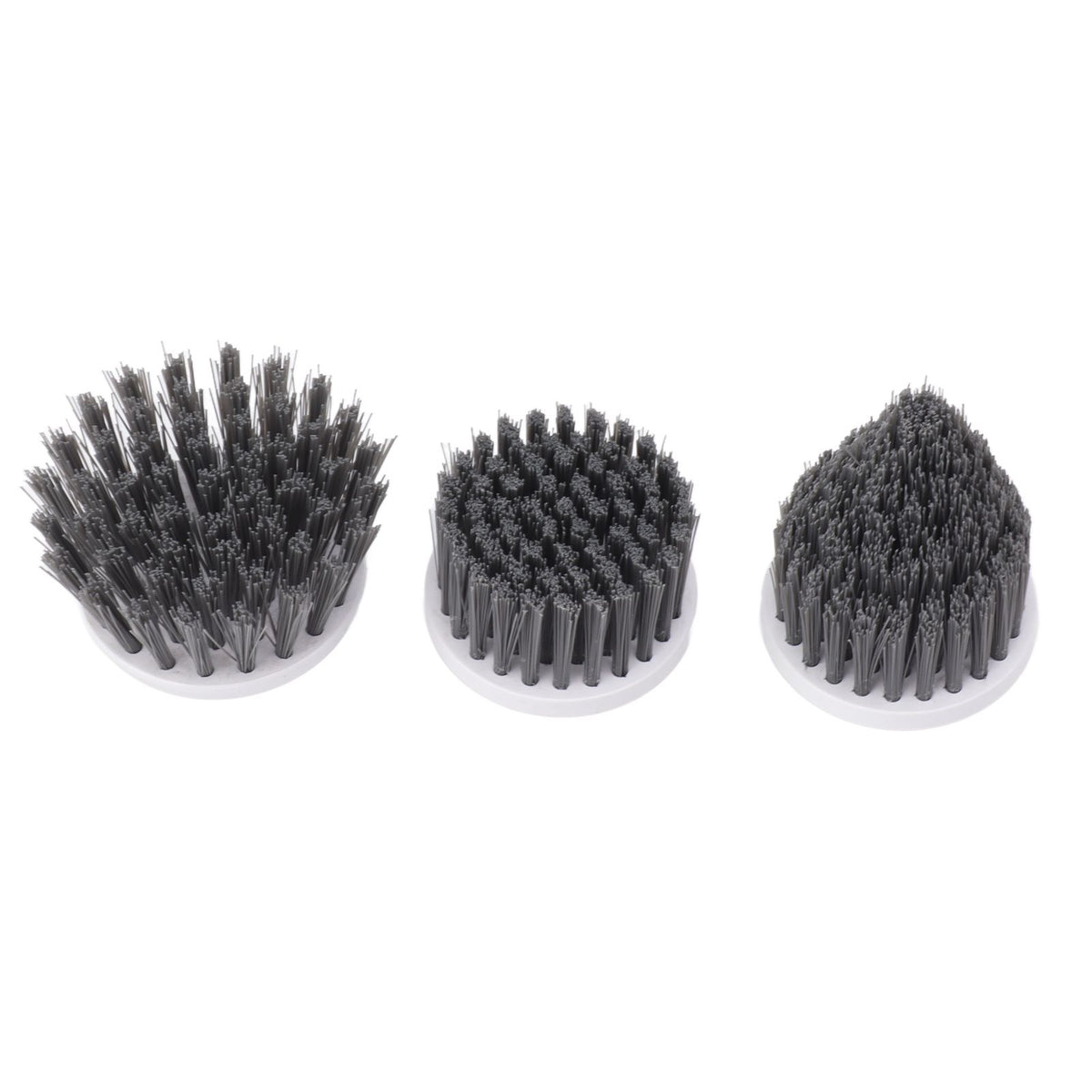 3PCS Electric Spin Scrubber Head Cordless Cleaning Scrubber Brush Head for Replacement Small Disc, Large Disc, Pointy