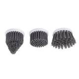 3PCS Electric Spin Scrubber Head Cordless Cleaning Scrubber Brush Head for Replacement Small Disc, Large Disc, Pointy