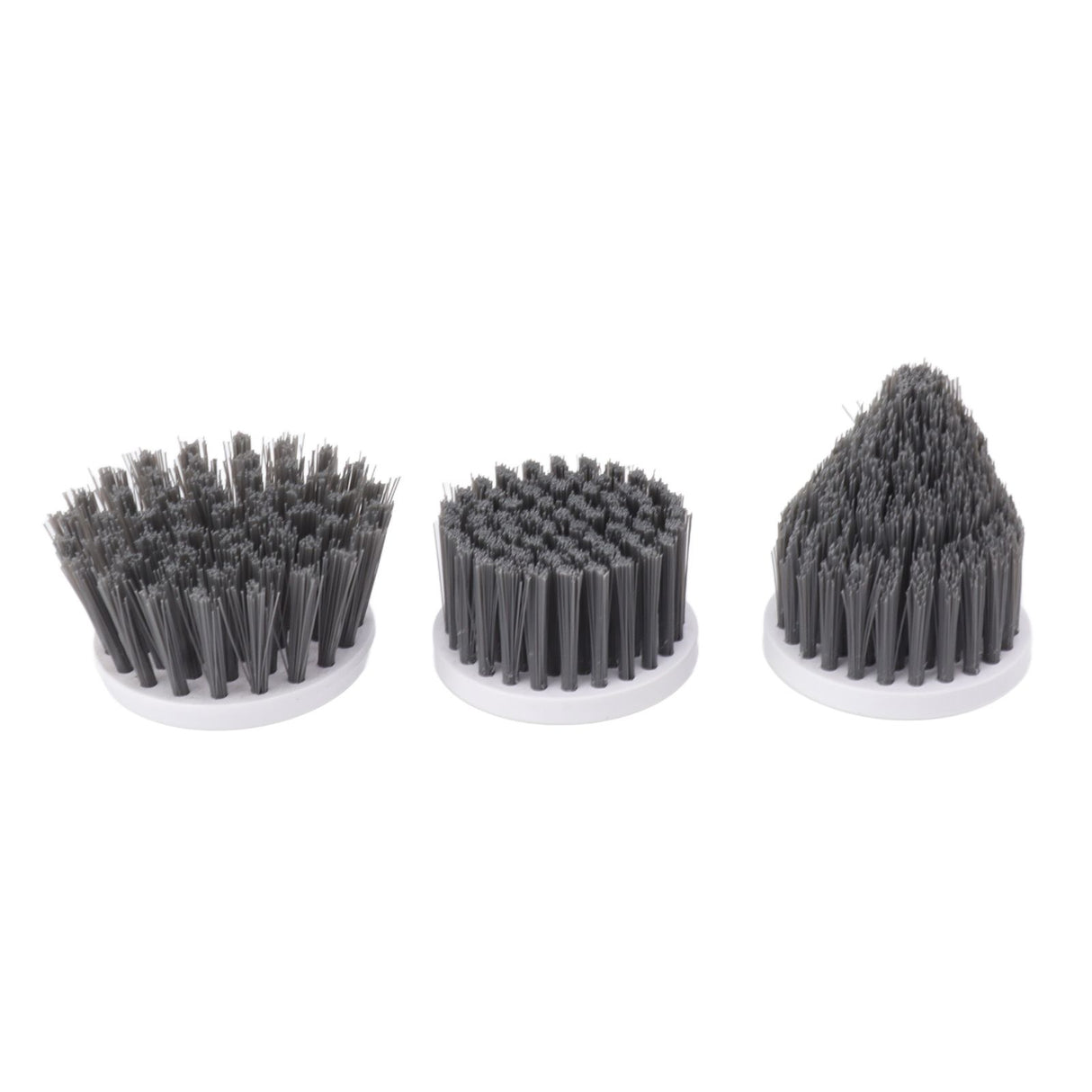 3PCS Electric Spin Scrubber Head Cordless Cleaning Scrubber Brush Head for Replacement Small Disc, Large Disc, Pointy