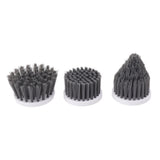 3PCS Electric Spin Scrubber Head Cordless Cleaning Scrubber Brush Head for Replacement Small Disc, Large Disc, Pointy