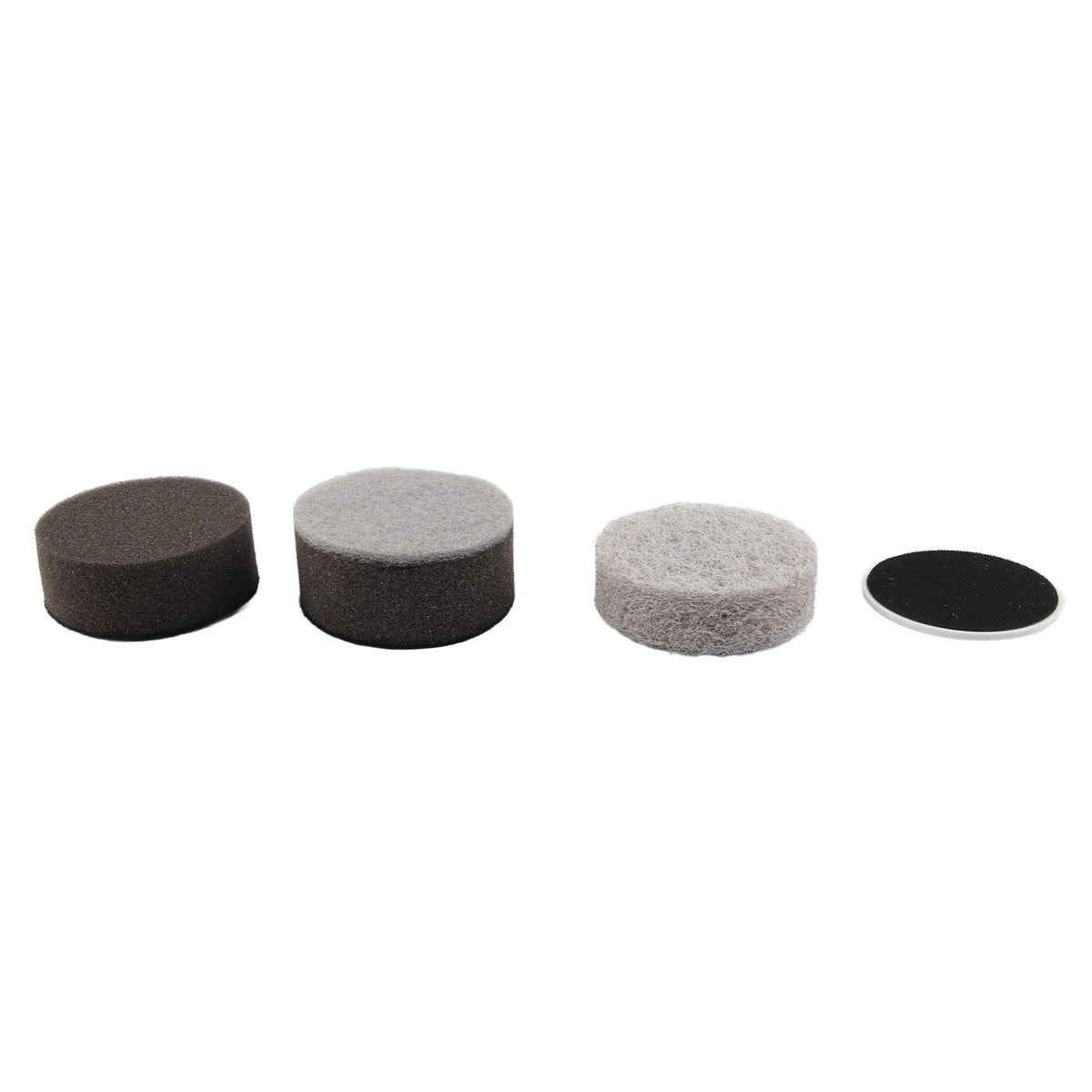 3PCS Electric Spin Scrubber Head Cordless Cleaning Scrubber Brush Head for Replacement Coarse Fiber , Sponge, Cleaning Cloth, Base
