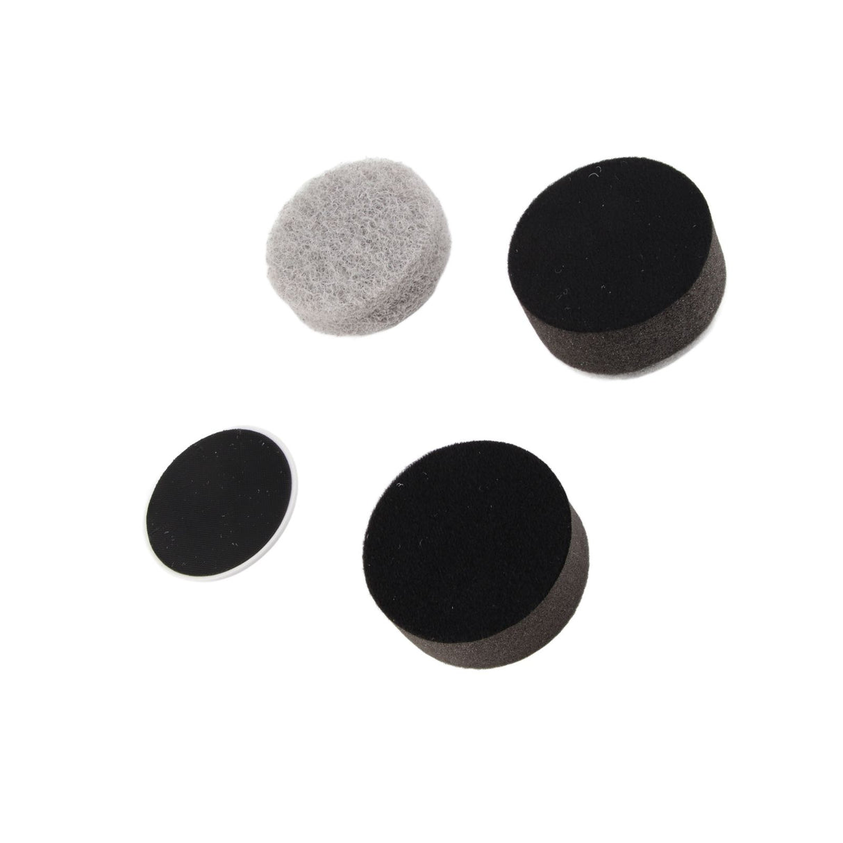 3PCS Electric Spin Scrubber Head Cordless Cleaning Scrubber Brush Head for Replacement Coarse Fiber , Sponge, Cleaning Cloth, Base