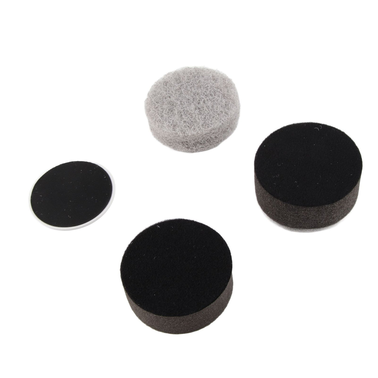 3PCS Electric Spin Scrubber Head Cordless Cleaning Scrubber Brush Head for Replacement Coarse Fiber , Sponge, Cleaning Cloth, Base