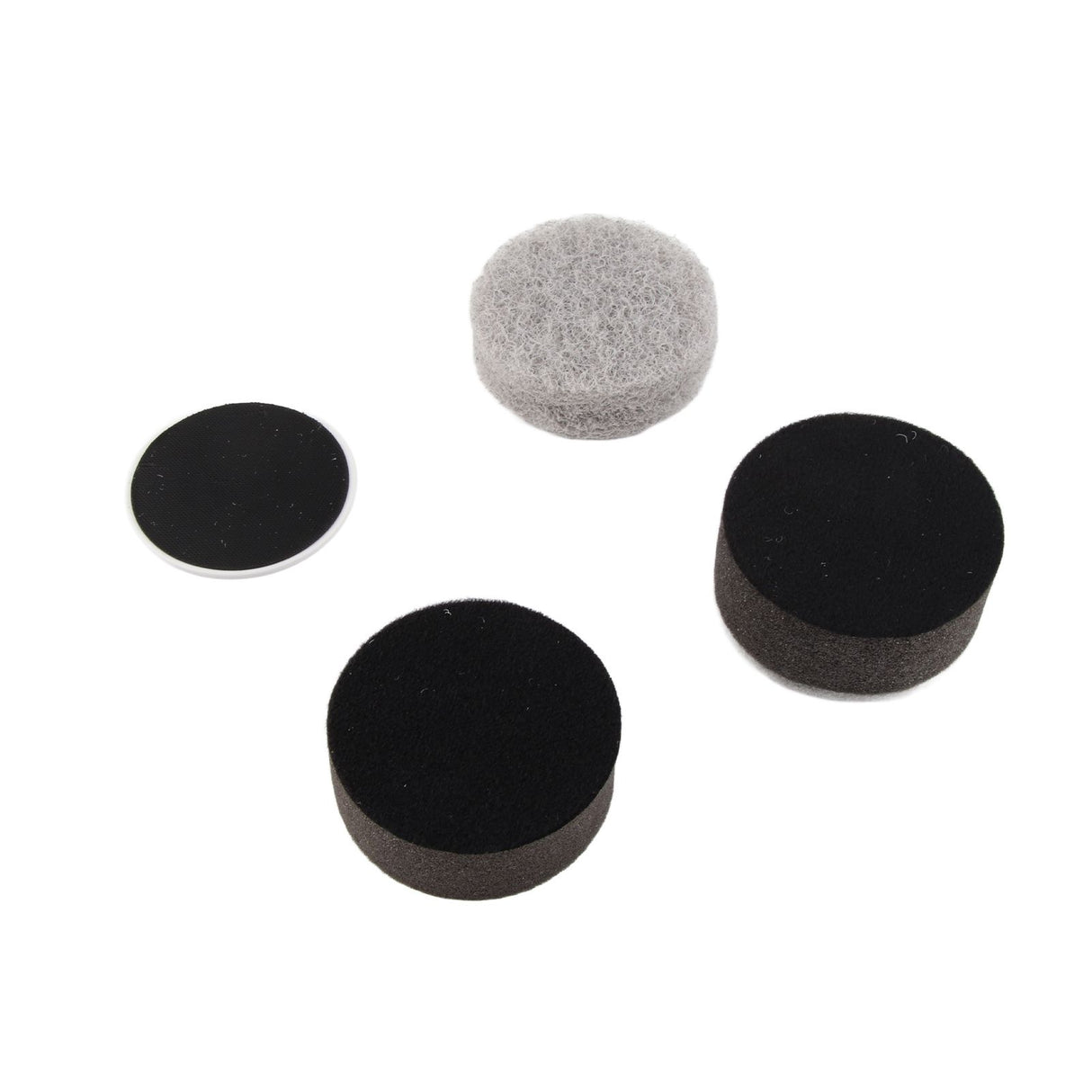 3PCS Electric Spin Scrubber Head Cordless Cleaning Scrubber Brush Head for Replacement Coarse Fiber , Sponge, Cleaning Cloth, Base