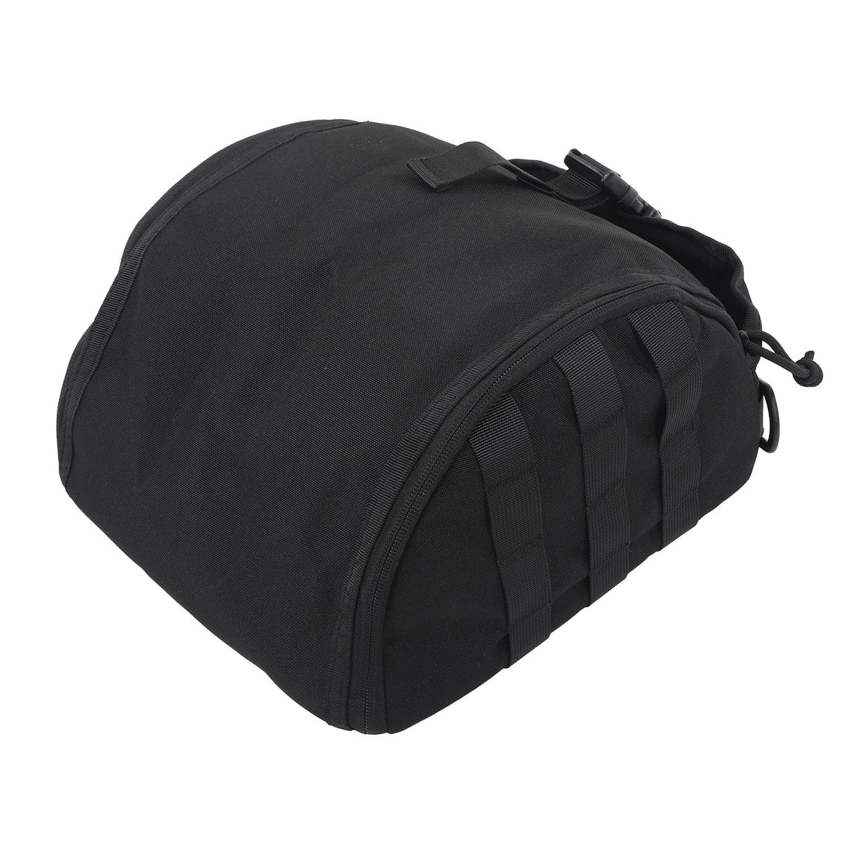 Camping Helmet Bag Canvas Scratch Prevention Adjustable Helmet Storage Bag For Hard Hats Helmet Black
