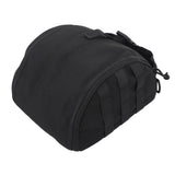 Camping Helmet Bag Canvas Scratch Prevention Adjustable Helmet Storage Bag For Hard Hats Helmet Black