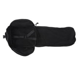 Camping Helmet Bag Canvas Scratch Prevention Adjustable Helmet Storage Bag For Hard Hats Helmet Black - Rear View