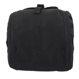 Camping Helmet Bag Canvas Scratch Prevention Adjustable Helmet Storage Bag For Hard Hats Helmet Black - Low Angle