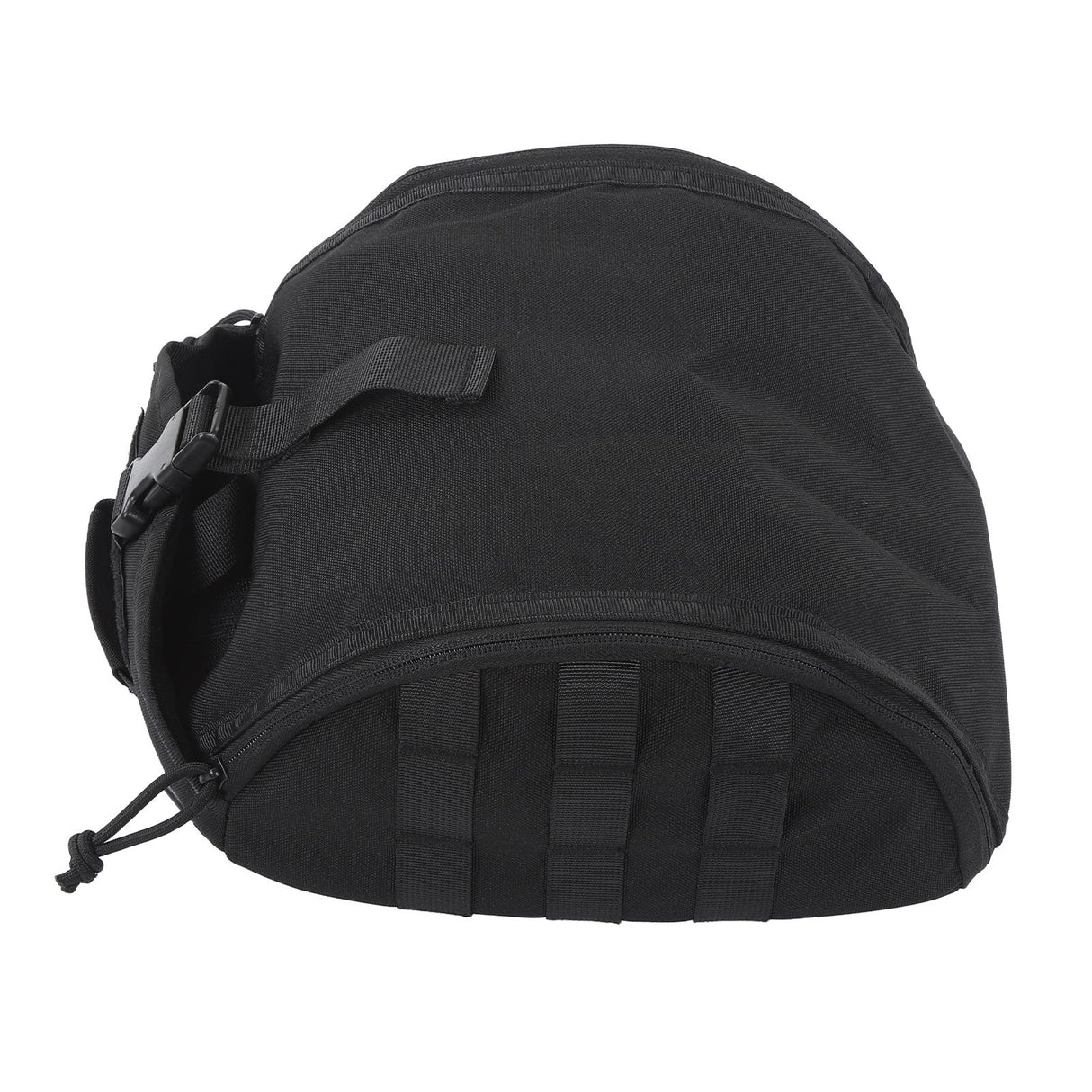 Camping Helmet Bag Canvas Scratch Prevention Adjustable Helmet Storage Bag For Hard Hats Helmet Black