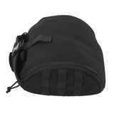 Camping Helmet Bag Canvas Scratch Prevention Adjustable Helmet Storage Bag For Hard Hats Helmet Black - Extra Image