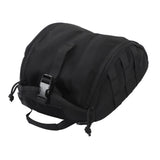 Camping Helmet Bag Canvas Scratch Prevention Adjustable Helmet Storage Bag For Hard Hats Helmet Black - Extra Image