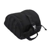 Camping Helmet Bag Canvas Scratch Prevention Adjustable Helmet Storage Bag For Hard Hats Helmet Black - Extra Image