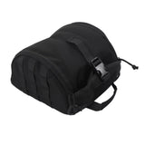 Camping Helmet Bag Canvas Scratch Prevention Adjustable Helmet Storage Bag For Hard Hats Helmet Black - Extra Image