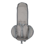Camping Helmet Bag Canvas Scratch Prevention Adjustable Helmet Storage Bag For Hard Hats Helmet Grey