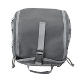 Camping Helmet Bag Canvas Scratch Prevention Adjustable Helmet Storage Bag For Hard Hats Helmet Grey