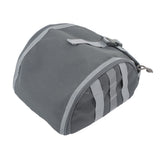 Camping Helmet Bag Canvas Scratch Prevention Adjustable Helmet Storage Bag For Hard Hats Helmet Grey