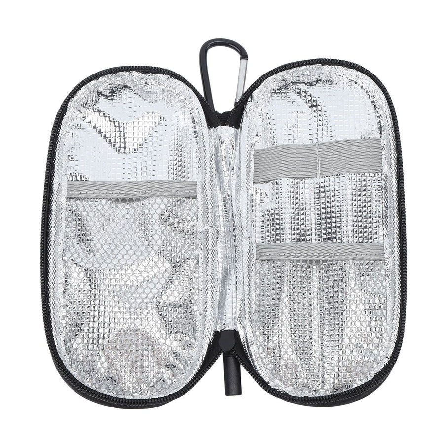 Insulin Cooler Travel Case Insulin Pen Carrying Case Canvas Portable Medical Cooler Bag