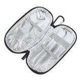 Insulin Cooler Travel Case Insulin Pen Carrying Case Canvas Portable Medical Cooler Bag - 45-Degree Angle
