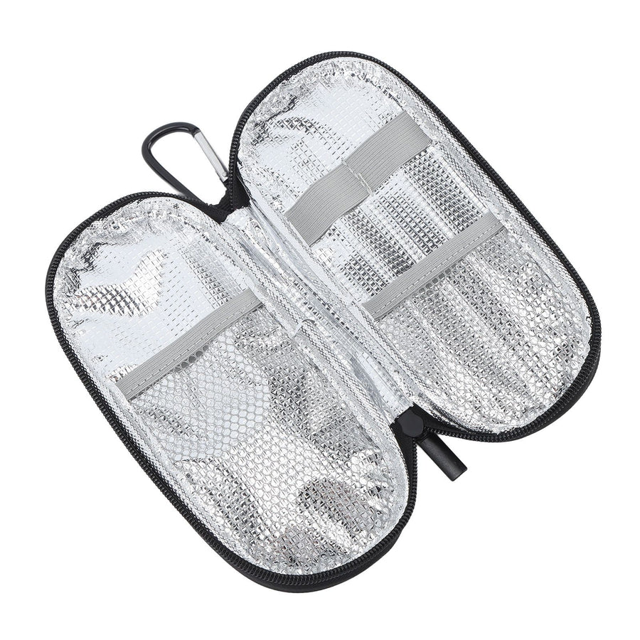 Insulin Cooler Travel Case Insulin Pen Carrying Case Canvas Portable Medical Cooler Bag