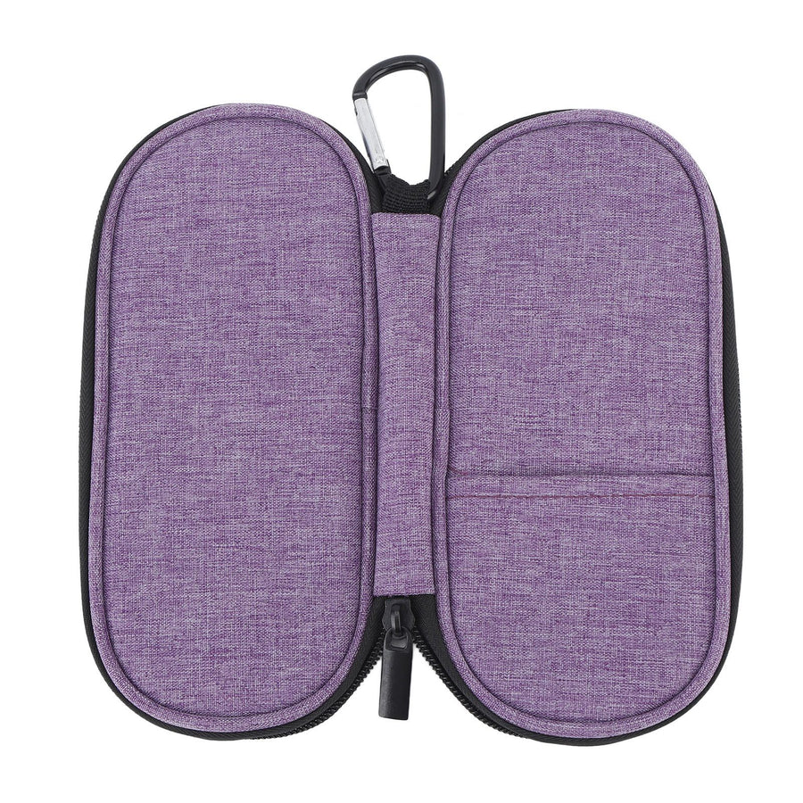 Insulin Cooler Travel Case Insulin Pen Carrying Case Canvas Portable Medical Cooler Bag