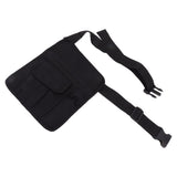 Restaurant Belt Bag Adjustable Portable Lightweight Canvas Waiter Waist Bag Belt Pouch - Close-Up Angle