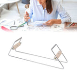 Metal Bead Loom DIY Beading Loom Machine for Beaded Bracelets Necklaces Belts Jewelry Silver - Extra Image
