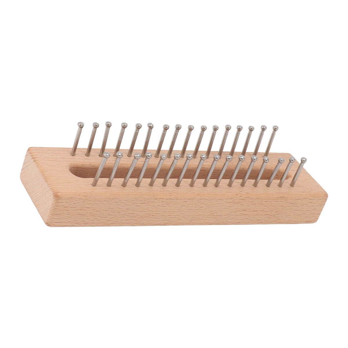 Knitting Loom Wooden Square Knitting Board DIY Craft Weaving Tool for Scarves Hats Toys