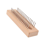 Knitting Loom Wooden Square Knitting Board DIY Craft Weaving Tool for Scarves Hats Toys