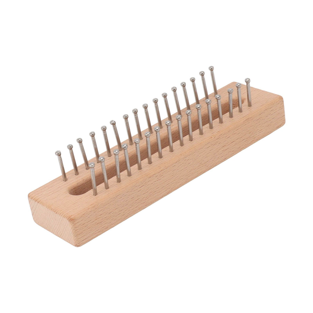 Knitting Loom Wooden Square Knitting Board DIY Craft Weaving Tool for Scarves Hats Toys