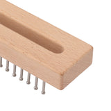 Knitting Loom Wooden Square Knitting Board DIY Craft Weaving Tool for Scarves Hats Toys