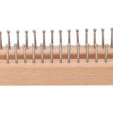 Knitting Loom Wooden Square Knitting Board DIY Craft Weaving Tool for Scarves Hats Toys