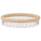 Knitting Loom Wooden Round Pocket Knitting Board DIY Weaving Craft Tool with Loom Pock Tool and Needle for Scarves Socks