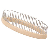 Knitting Loom Wooden Round Pocket Knitting Board DIY Weaving Craft Tool with Loom Pock Tool and Needle for Scarves Socks