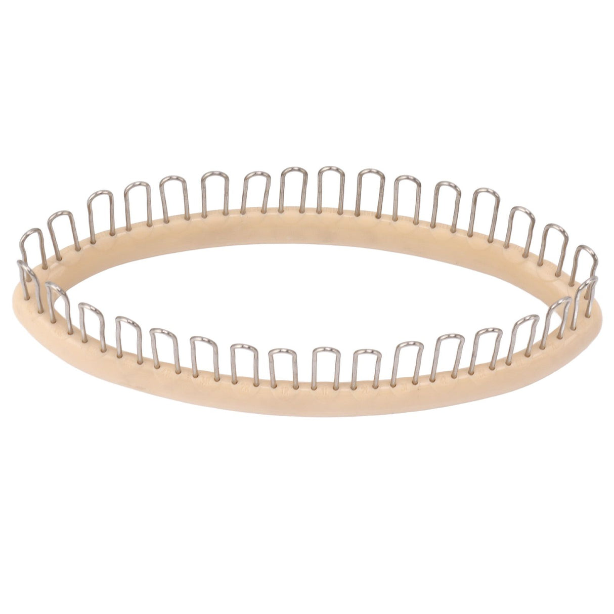 Knitting Loom Wooden Round Pocket Knitting Board DIY Weaving Craft Tool with Loom Pock Tool and Needle for Scarves Socks