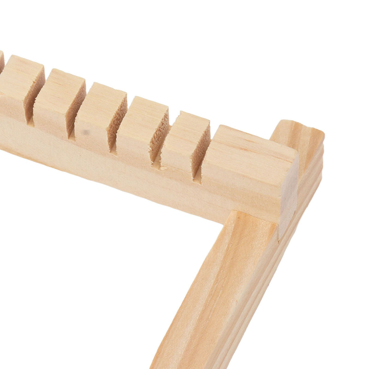 Kids Weaving Loom Easy Operation Hand Eye Coordination Durable Wood Weaving Loom Kit for Beginner Adult Craft DIY
